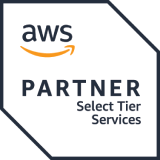 AWS Consulting Services and Technology Partner badge.